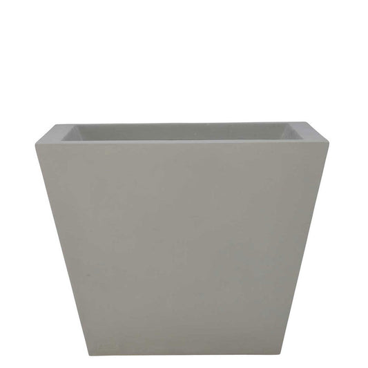 CHAMFERED PLANTER - URBAN GREY