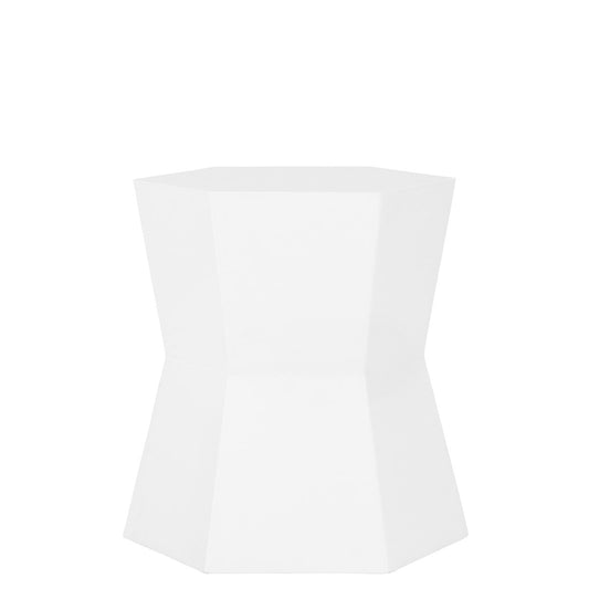 Facet Aluminum Side Table/Stool