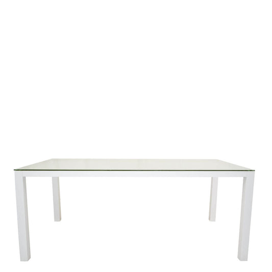 Koko Dining Table 180x90 Rectangle - White