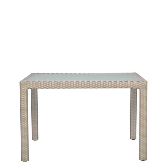 JANUSfiber Glass Top Continental Table Square 99