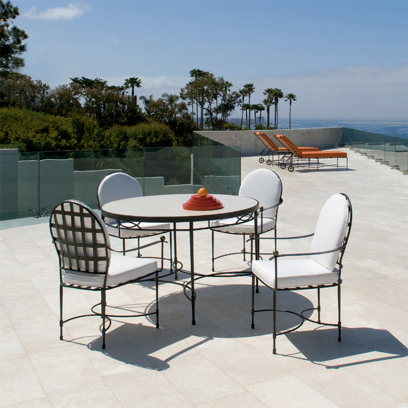 Amalfi Round Back Armchair