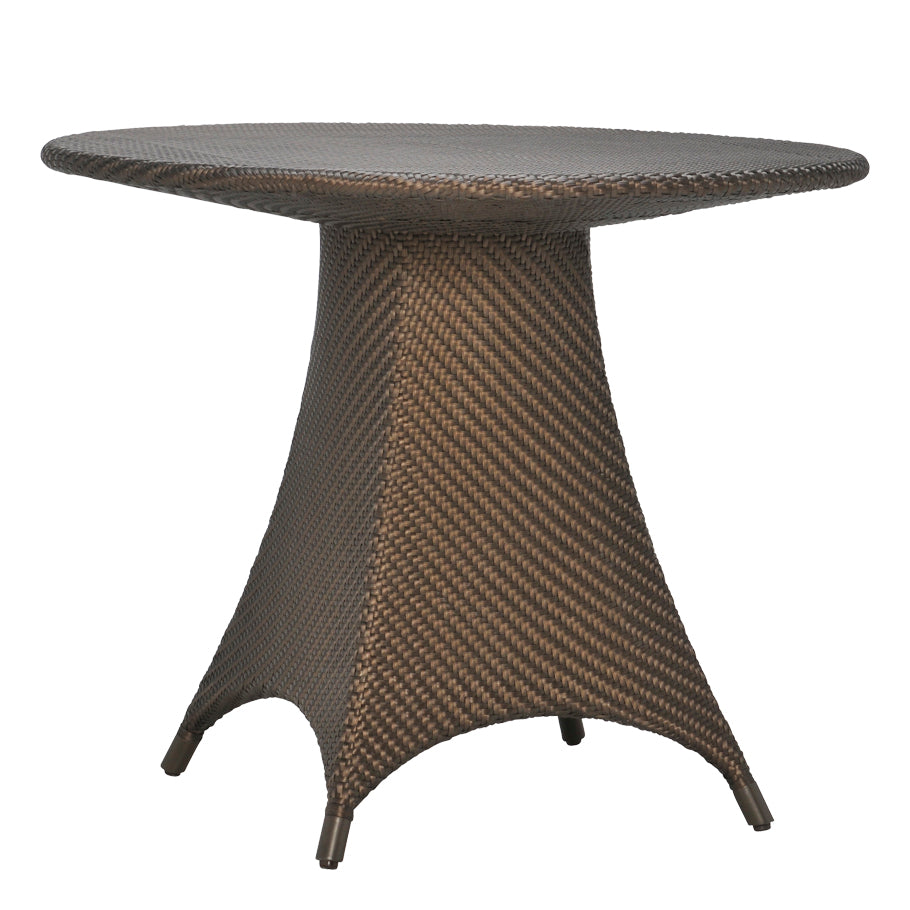 Amari Fully Woven Dining Table Round 90