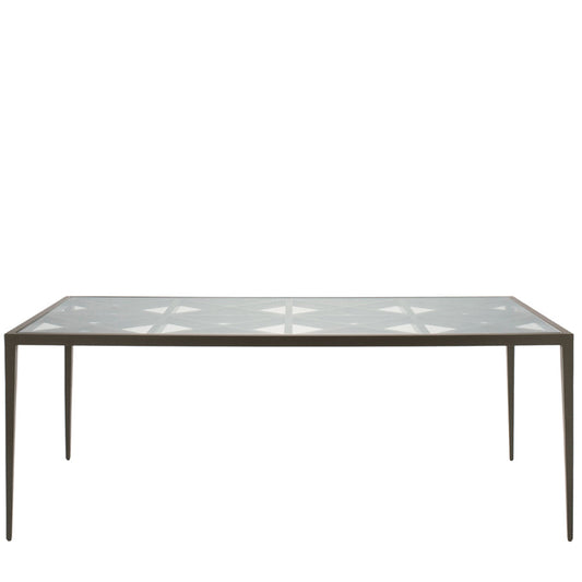 Azimuth Cross Dining Table Rectangle 203