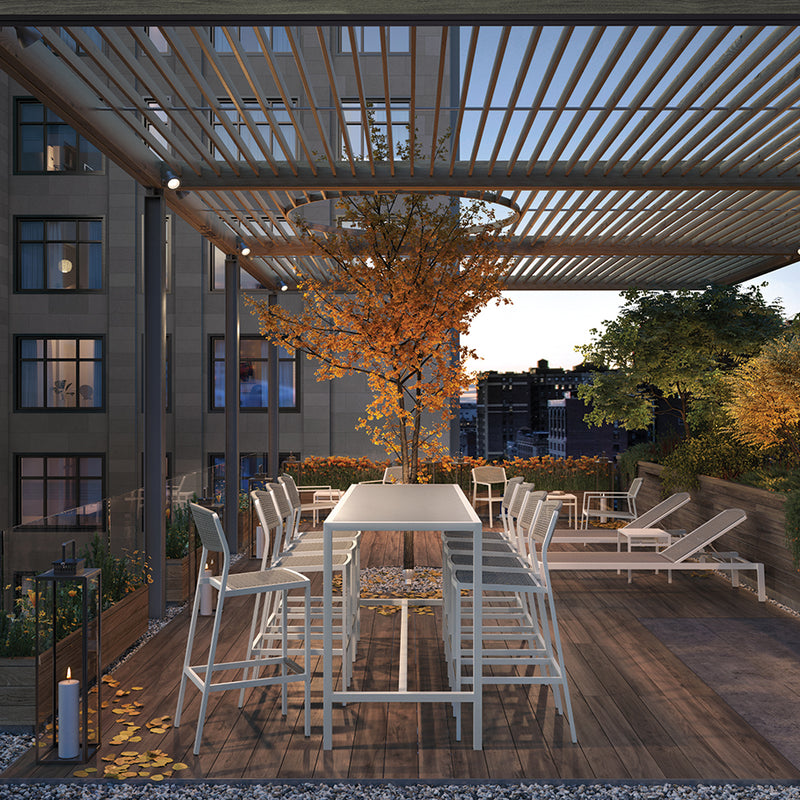 Koko Ii Ceramic Top Side Table Square 48