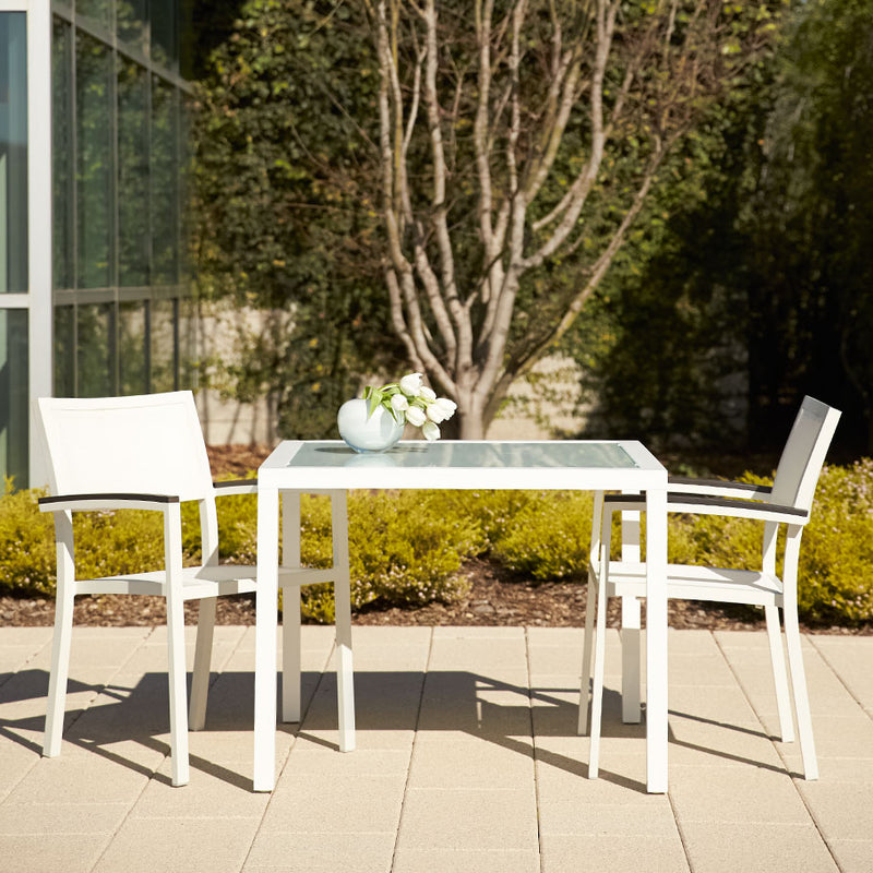 Duo Stackable Mesh Armchair