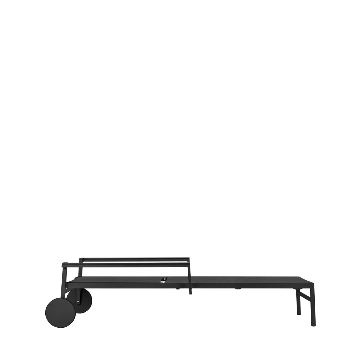 Duo Mesh Chaise Lounge With Arms