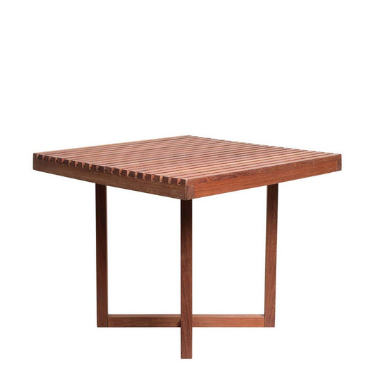 Miramar Wood Dining Table Square 90