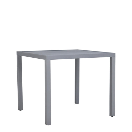 Duo Aluminum Dining Table Square 84