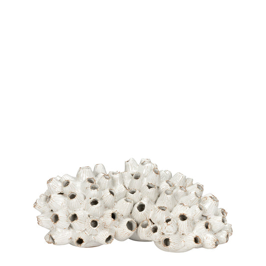 Habitat Barnacle Vase - White