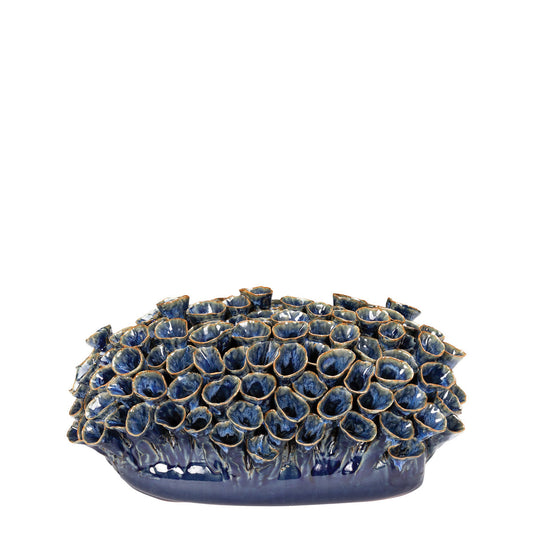 Habitat Flora Sea Vase Long - Lapis