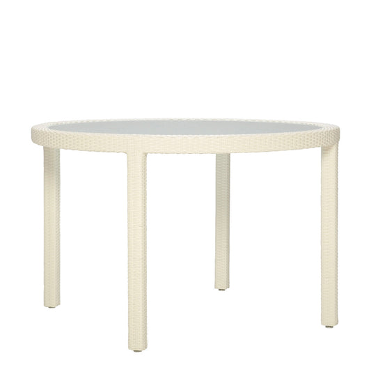 JANUSfiber Glass Top Dining Table Round 119