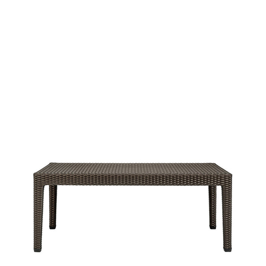 Quinta Fully Woven Cocktail Table Rectangle 110