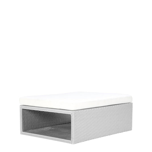See! Rattan Open Ottoman / Table Wide 92