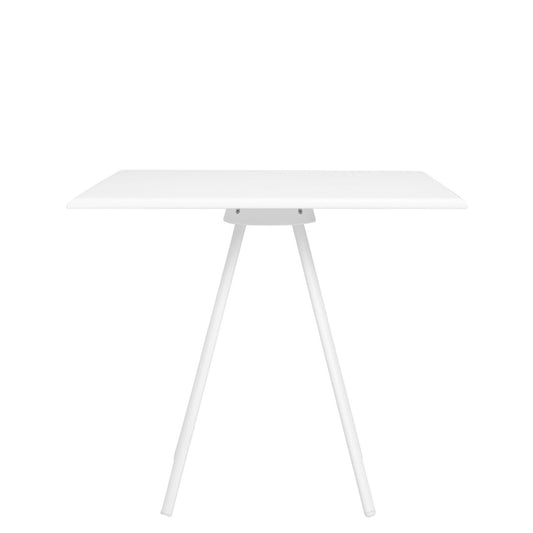 Zebra Dining Table Square - White