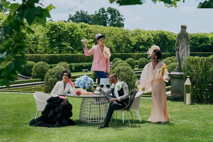 A Decadent Garden Party as Seen in ELLE Decor