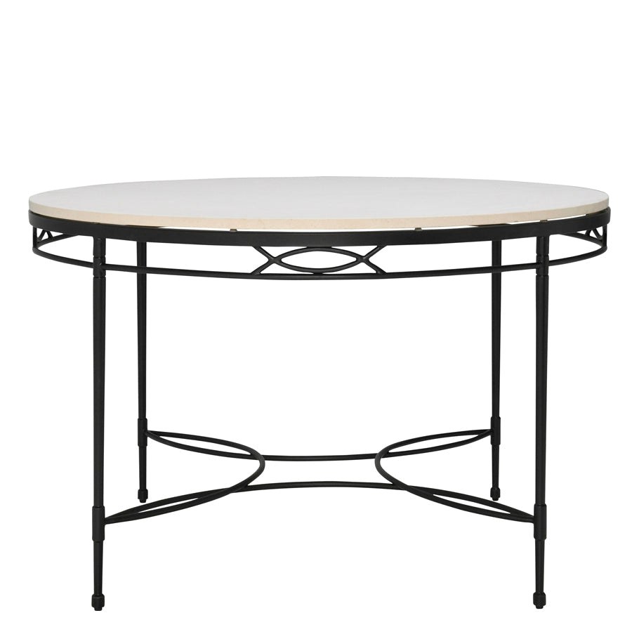 Amalfi Stone Top Dining Table Round 122