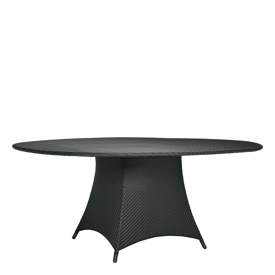 Amari Fully Woven Dining Table Round 180