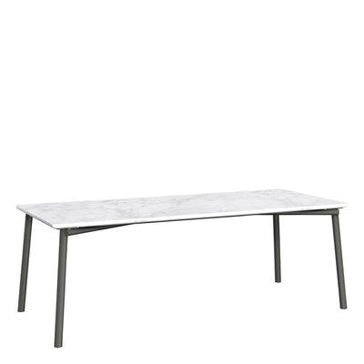 Anatra Dining Table Rectangle 213 - Marble top
