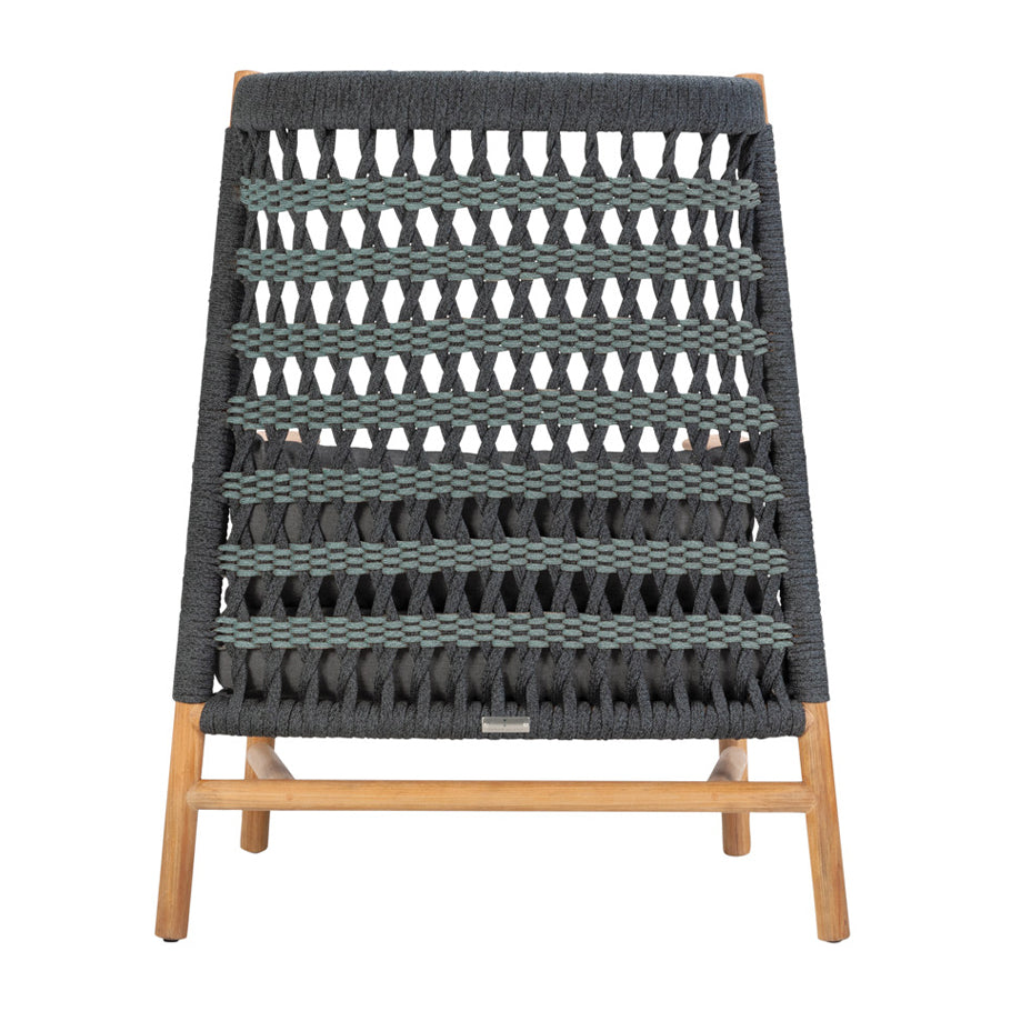 Anatra Teak High Back Lounge Chair