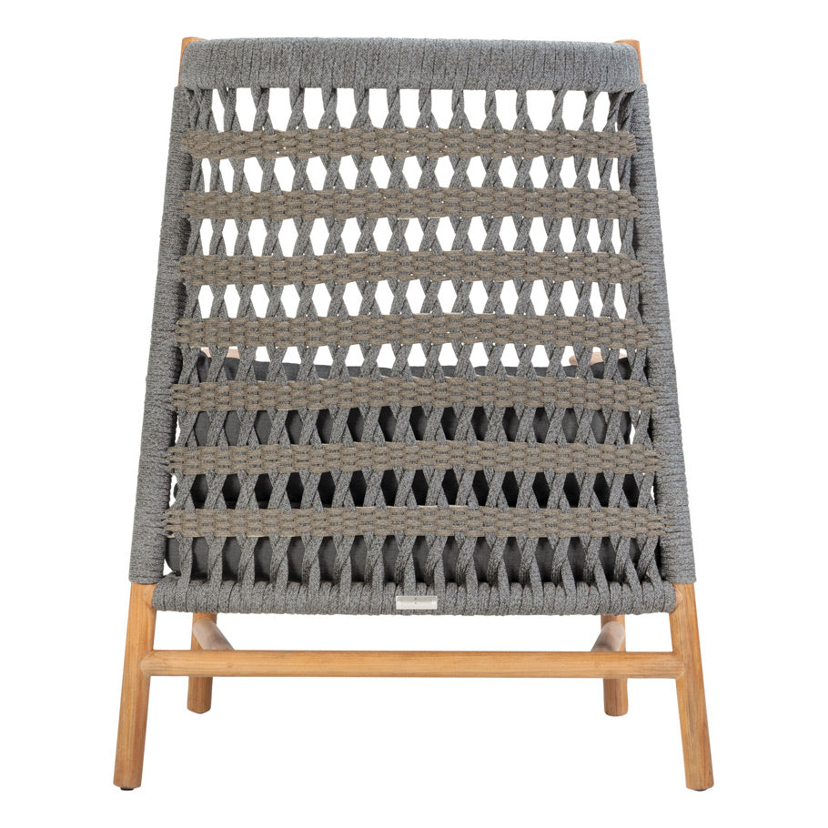 Anatra Teak High Back Lounge Chair