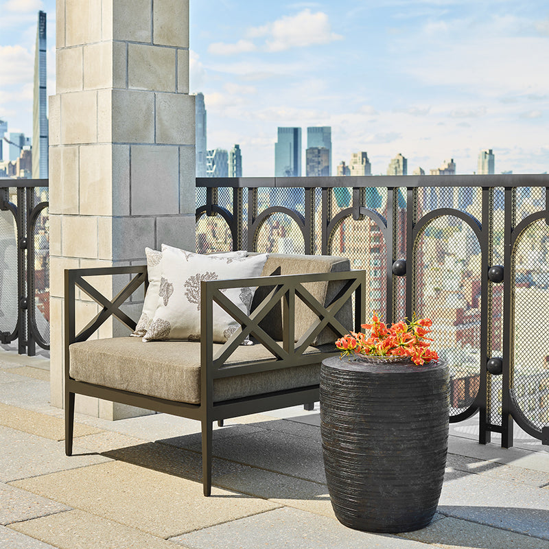 Azimuth Cross Lounge Chair