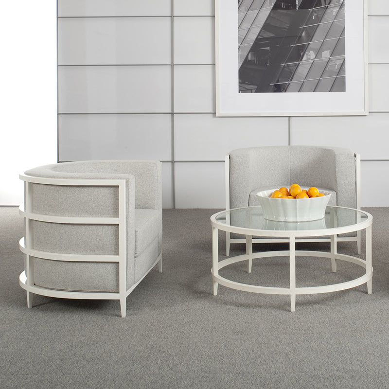 Azimuth Linear Cocktail Table Round 102