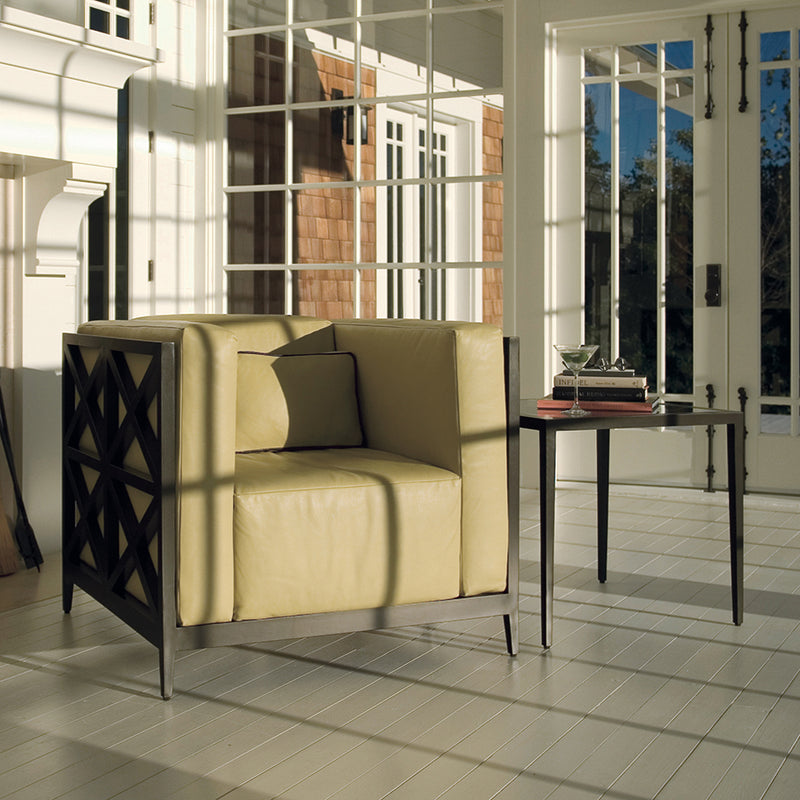 Azimuth Cross Side Table Square 61