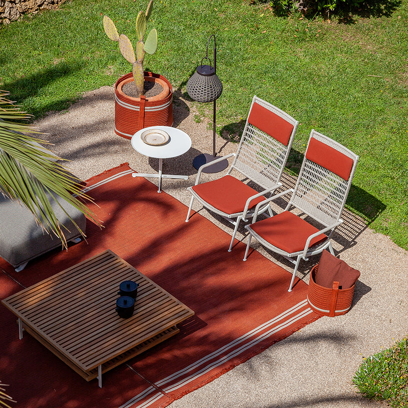 Solaria High Back Armchair With Armrests