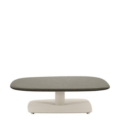 Boheme Stone Top Cocktail Table Rectangle 81 Alabaster- Top Brook