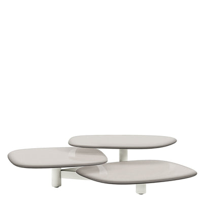 Boheme Stone Top Cocktail Table Trio Talc - Top Mojave