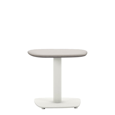 Boheme Stone Top Side Table Rectangle 45 Talc - Top Mojave