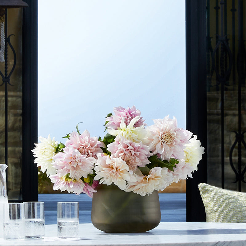 Dupioni Ii Vase Low