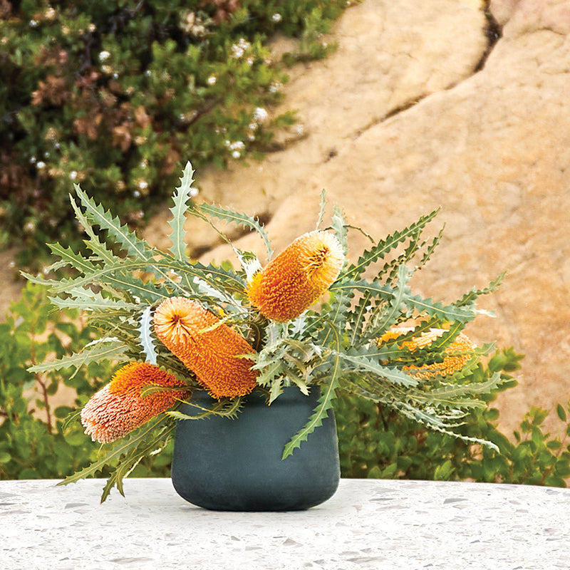 Dupioni Ii Vase Low