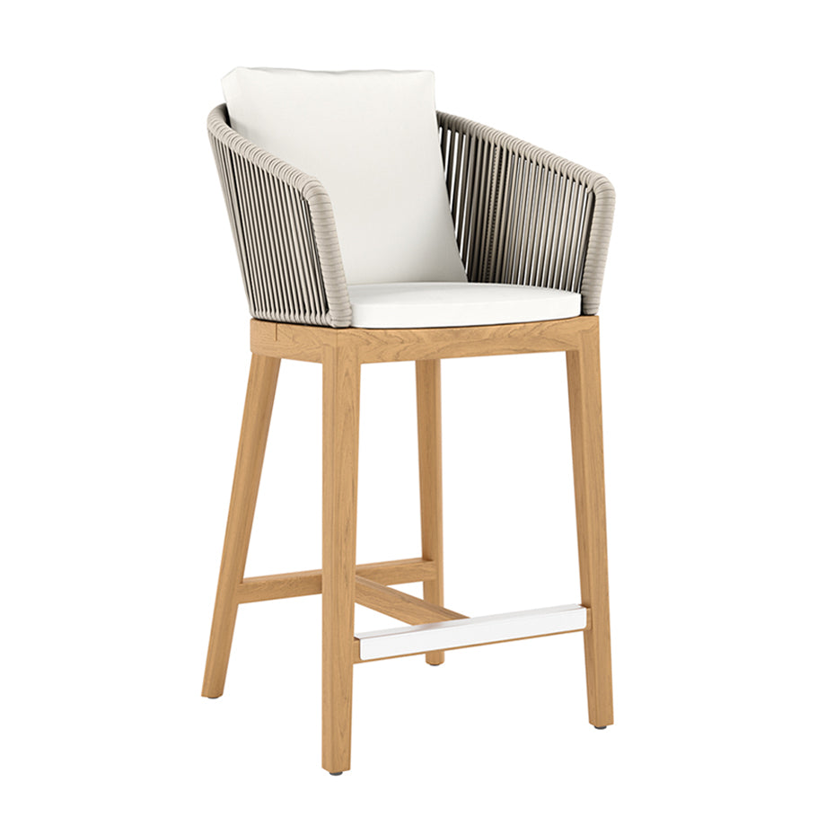 Heron Counter Stool With Arms