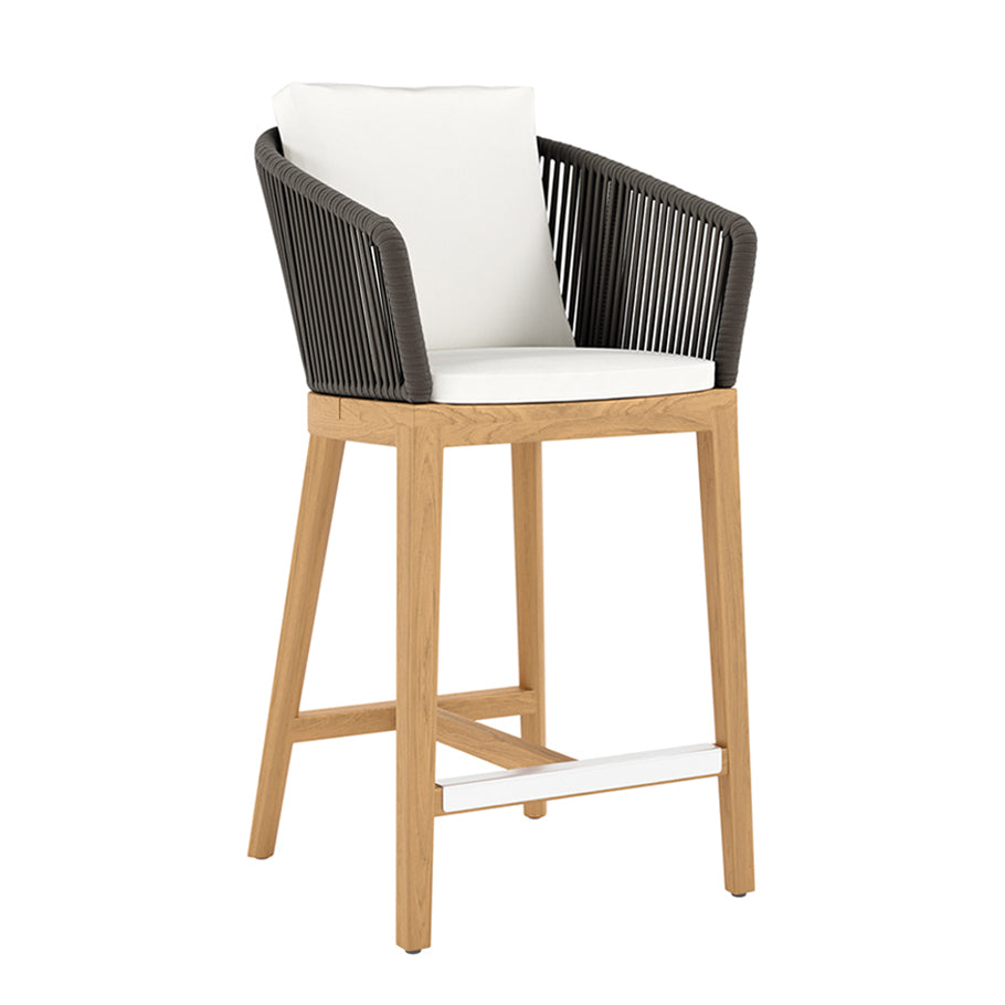 Heron Counter Stool With Arms