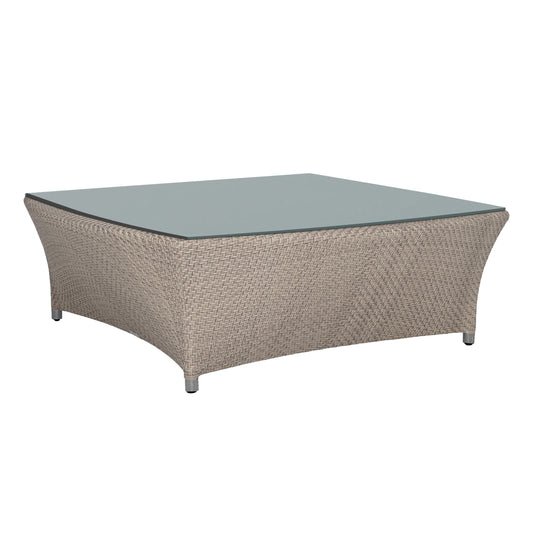 Amari Glass Top Cocktail Table Square 120