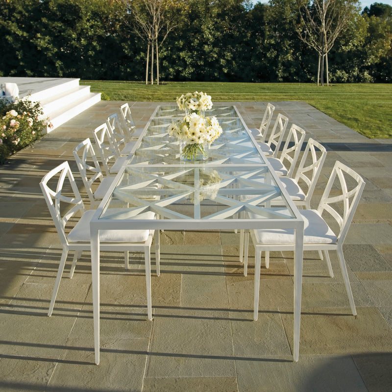 Azimuth Cross Dining Table Square 102