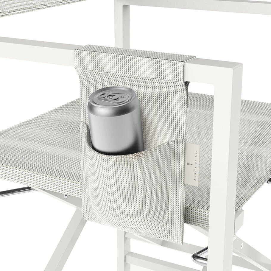 テーブル・チェア・ハンモック SC25 BOXUNIT by WANTKEY Black Label Foredawn Black Zero Gravity Outdoor Lounge Chair Side Table