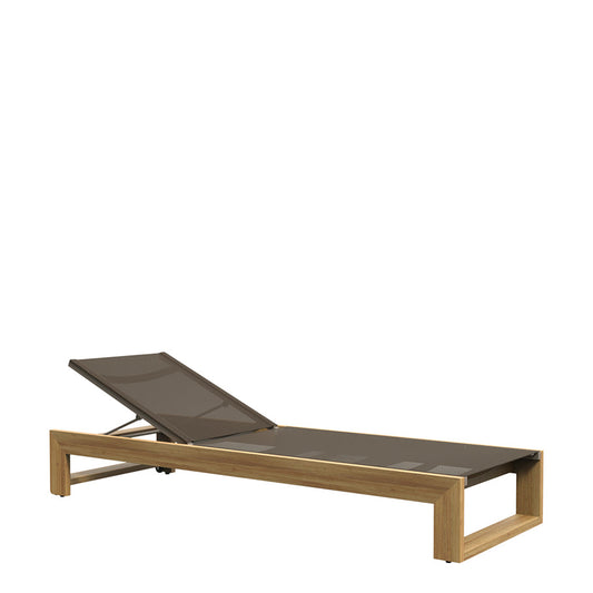 Matisse Teak Chaise Lounge