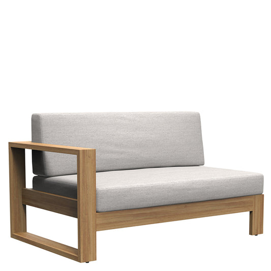 Matisse Teak Module 2 Seat Right