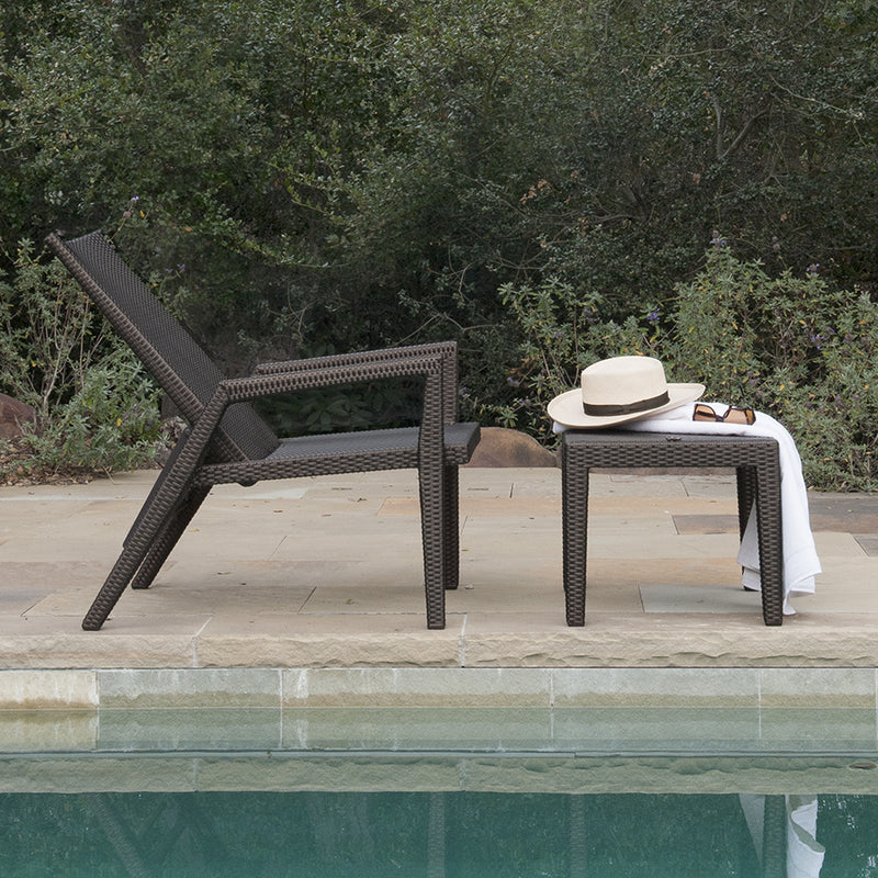Quinta Fully Woven Ottoman / Table 70