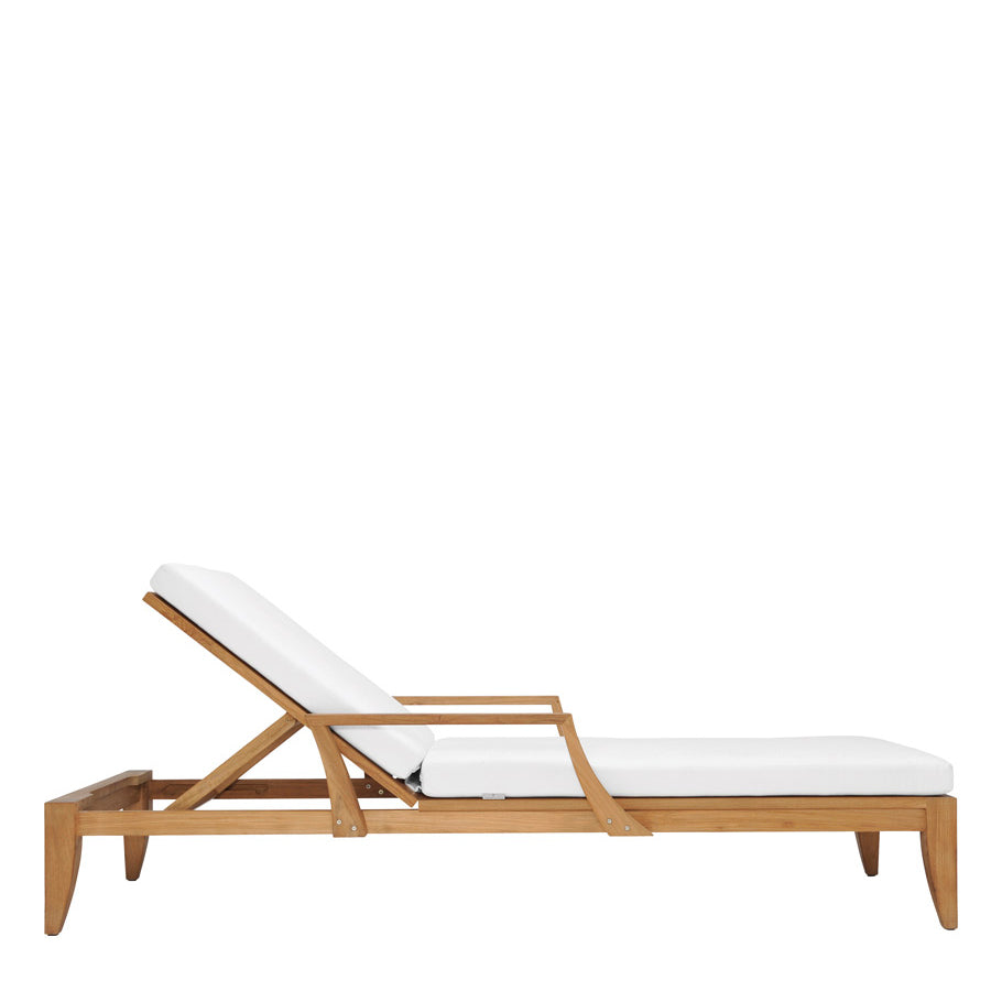 Relais Chaise Lounge With Arms