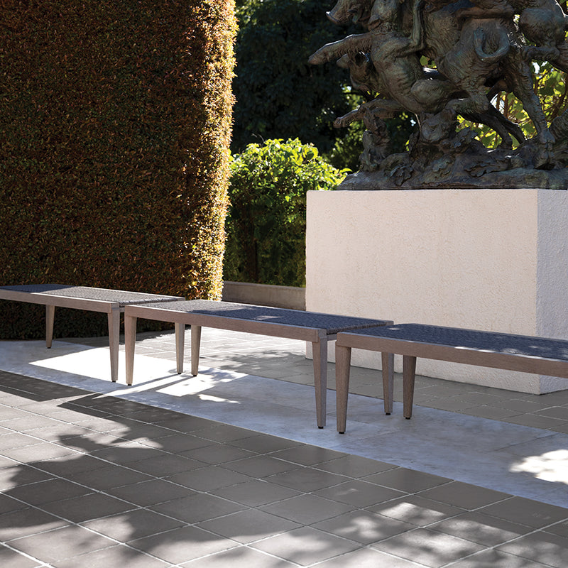 Rock Garden Backless Bench 142