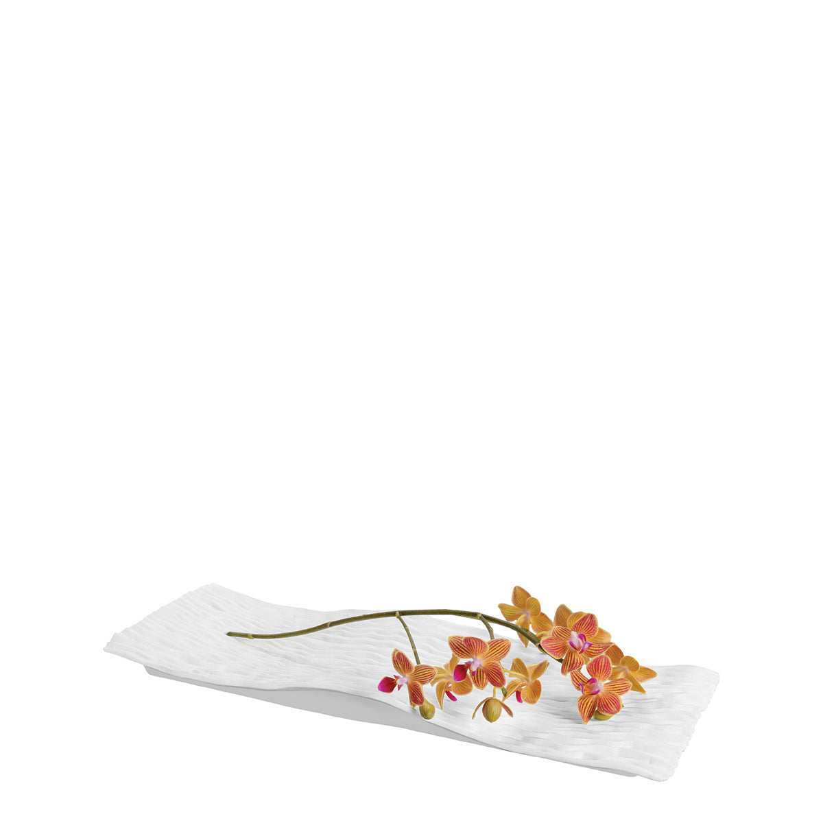 Britannia Pleated Tray - White