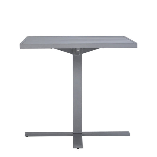 Duo Cafe Table Square 78 - Graphite