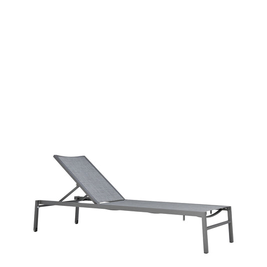 Duo Mesh Chaise Lounge Stackable