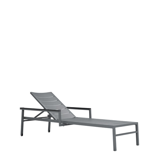 Duo Aluminum Chaise Lounge w/Arms