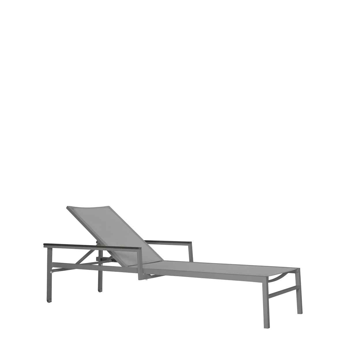 Duo Mesh Chaise Lounge w/Arms Stackable – JANUS et Cie