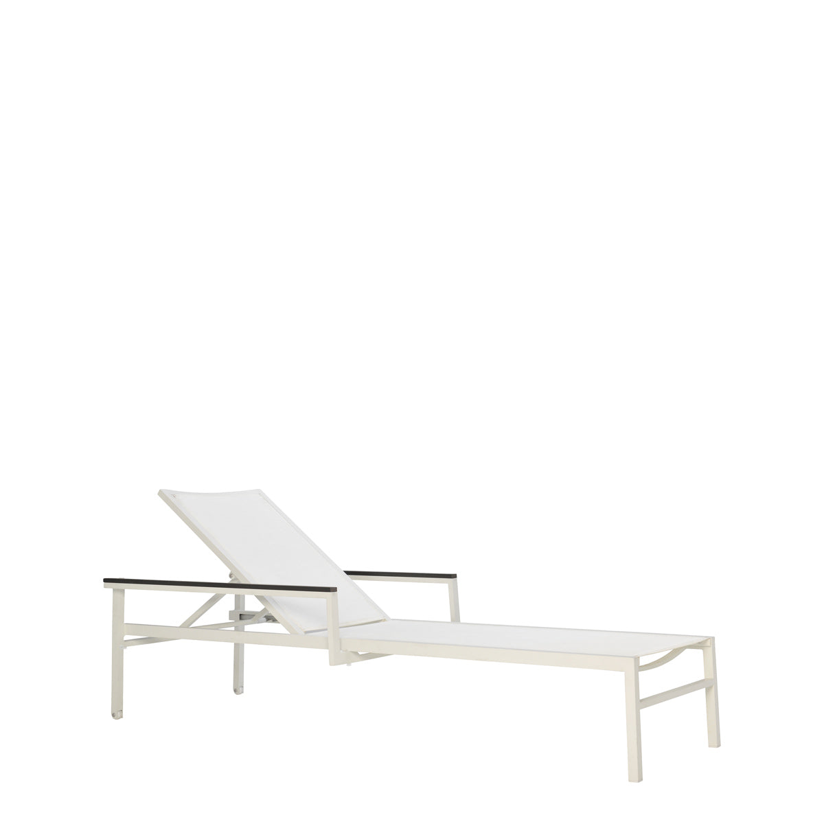 Duo Mesh Chaise Lounge w/Arms Stackable – JANUS et Cie