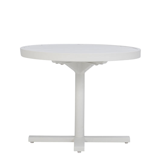 Duo Aluminum Side Table Round